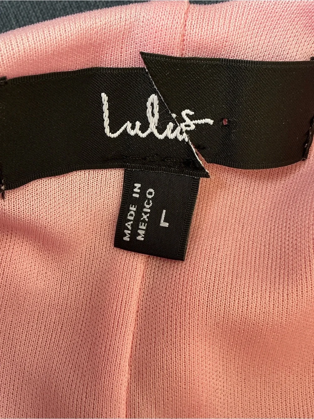NWOT Lulu’s Becca Light Pink Twisted One-Shoulder Mini Dress Large 2682991 Chic